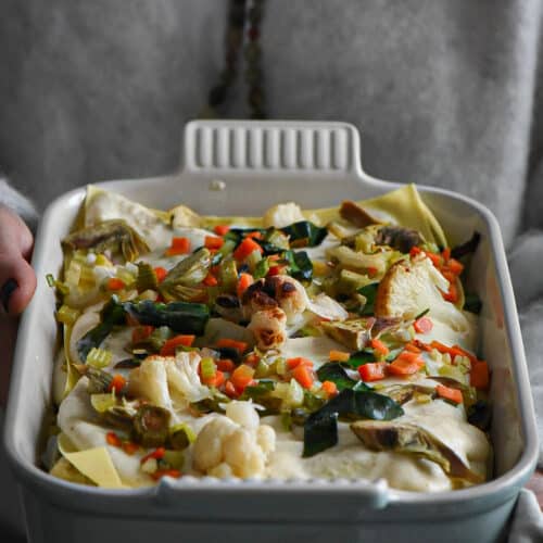 lasagnetta alle verdure invernali