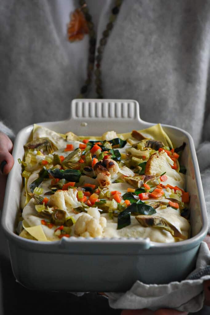 lasagnetta alle verdure invernali